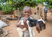 Twelve heart-melting pictures of kids with their animal buddies